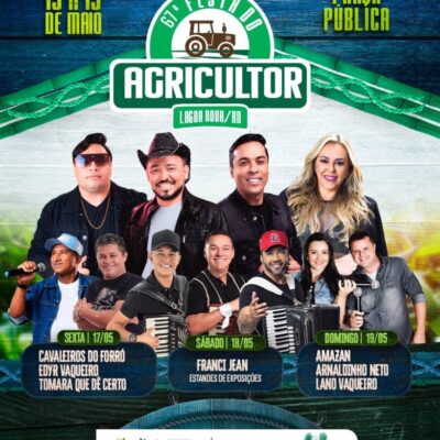 Lagoa Nova lança programação cultural da 67ª edição da Festa do Agricultor