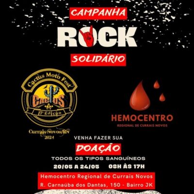 Cactus Moto Clube fortalece a campanha de doação de sangue junto ao Hemocentro