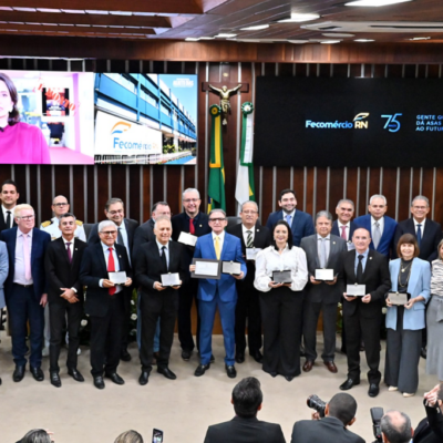 Fecomércio recebe homenagem pelos 75 anos em sessão solene na Assembleia Legislativa do RN