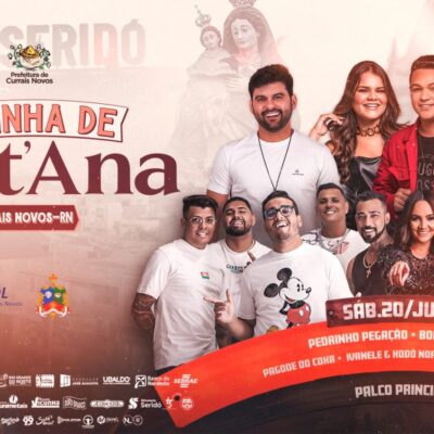 Prefeitura de Currais Novos e CDL anunciam atrações da Feirinha de Sant’Ana