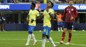 Brasil joga mal e fica só no empate diante da Costa Rica pela Copa América