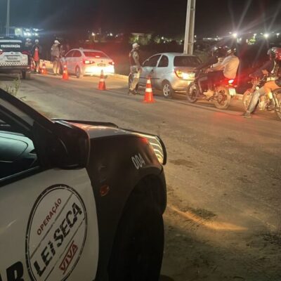 Em dois dias, Operação Lei Seca autua 37 motoristas que dirigiam sob efeito de álcool em Currais Novos