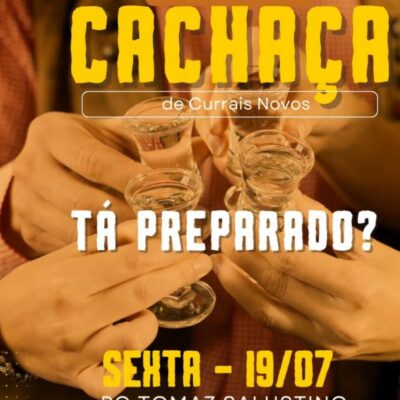 2º Festival da Cachaça será realizado em Currais Novos nesta sexta-feira (19)