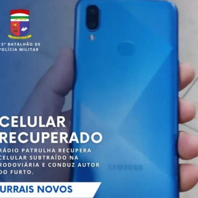 Polícia prende homem por furto de celular em Currais Novos