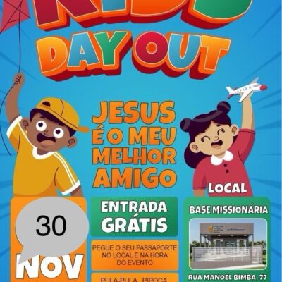 Assembleia de Deus Ministry em Currais Novos-RN promove o “Kids Day Out” com entrada gratuita