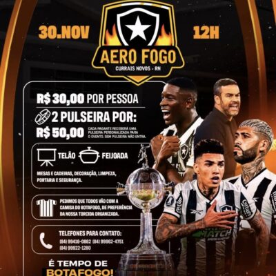 Vem Aí o Aero Fogo do Botafogo