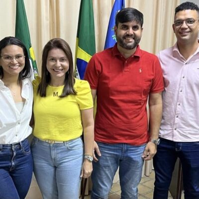 Lucas e Milena define novo secretariado para a gestão 2025-2028 em Currais Novos