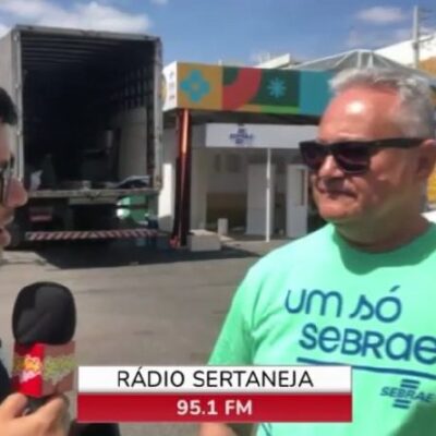 Célio Vieira, Gerente de Negócios do Sebrae, fala sobre expectativas para a 20ª Rural Tur em entrevista à rádio Sertaneja