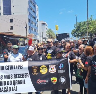 Forças de Segurança da PB aprovam indicativo de greve para fevereiro