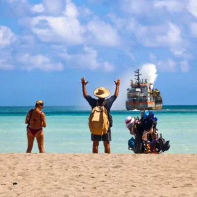 Draga encerra trabalhos na engorda de Ponta Negra