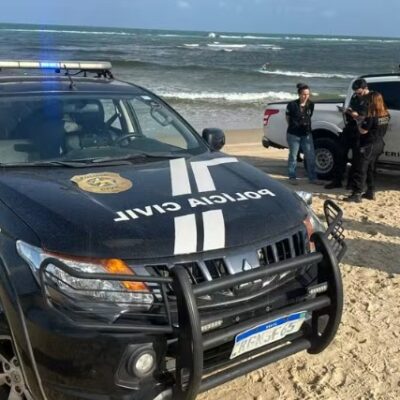 Mulher morre afogada na praia de Graçandu e dois homens são resgatadas com vida após ajuda de praticantes de kitesurf