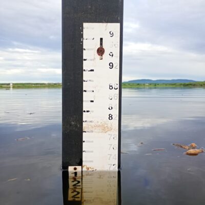 Açude  de Cruzeta recebe um bom volume de água