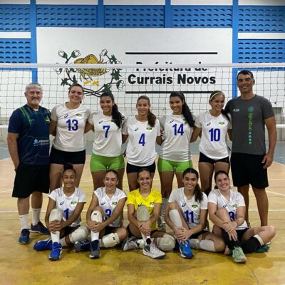Seleção Feminina Sub-18 do RN Intensifica Treinos em Currais Novos para o Campeonato Brasileiro de Seleções