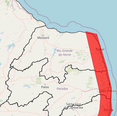 Alerta vermelho: Inmet atualiza alerta de chuvas intensas no RN para “grande perigo”