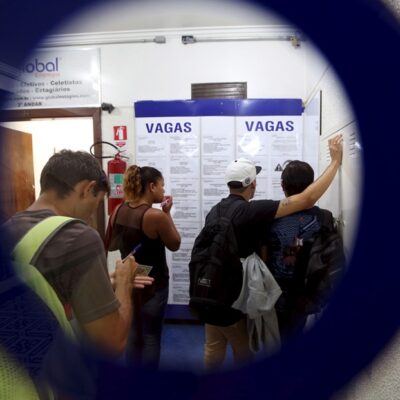 Taxa de desemprego sobe para 7% no 1º trimestre
