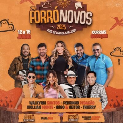 FORRÓNOVOS 2025-AQUI SE BRINCA SÃO JOÃO! Currais Novos retoma tradição junina nas ruas com grandes atrações e inclusão cultural