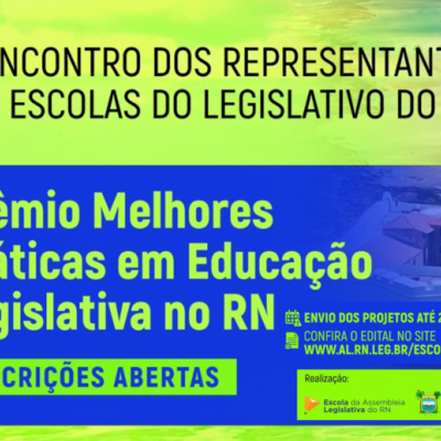 Inscrições abertas para a Premiação de Melhores Práticas em Educação Legislativa