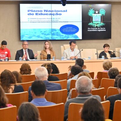 Assembleia Legislativa sedia debate sobre definição do novo Plano Nacional de Educação