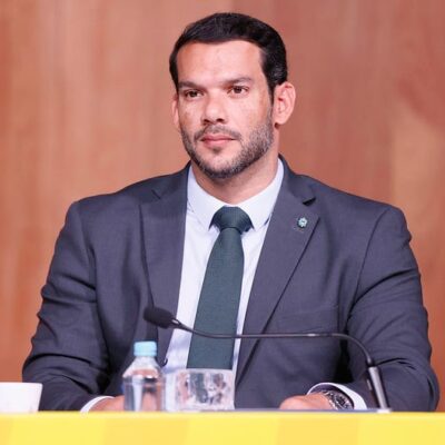 Samir Xaud, presidente da CBF, é alvo de operação da PF que investiga crimes eleitorais