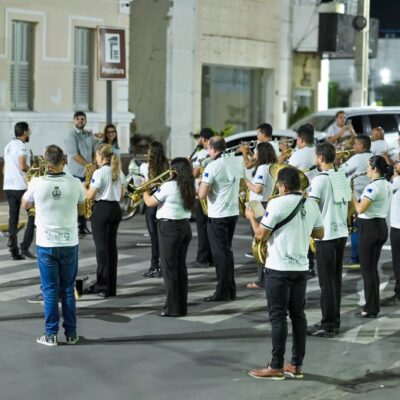 Alvorada com a banda “Maestro Santa Rosa” abre os festejos de julho em Currais Novos