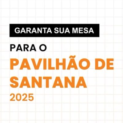 Mapa do Pavilhão de Sant’Ana 2025 é divulgado com novidades e estrutura ampliada