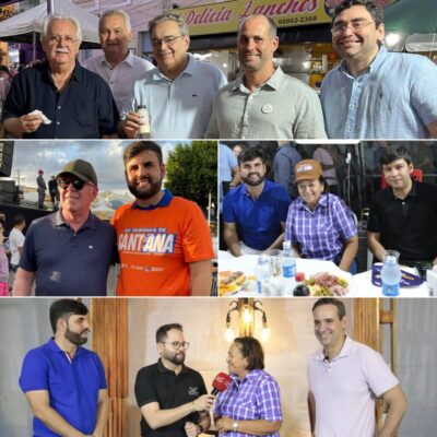 Classe política marca presença na Feirinha de Sant’Ana em Currais Novos