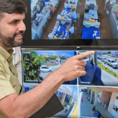 Prefeito Lucas inaugura sala de monitoramento no Município de Currais Novos