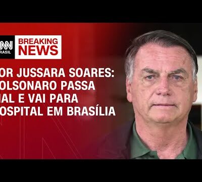 Bolsonaro é internado em hospital de Brasília após mal-estar