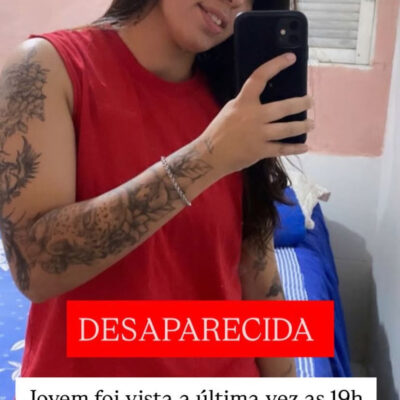 Jovem Andriely Muniz é encontrada desacordada próximo ao Açude Dourado