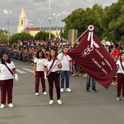 Desfile Cívico resgata a memória do antigo Colégio Comercial de Currais Novos