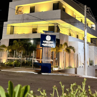 Iluminação: escritório Flávia Maia e Milena Galvão reforça campanha do Setembro Amarelo em Currais Novos