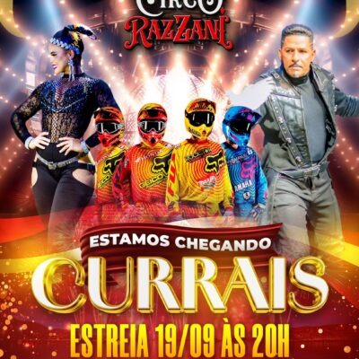Circo Razzani estreia em Currais Novos no dia 19 de setembro com espetáculo para toda a família