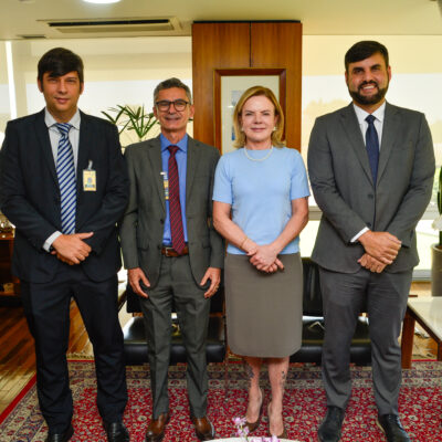 Prefeito Lucas está em Brasília tratando sobre projetos na Presidência da República