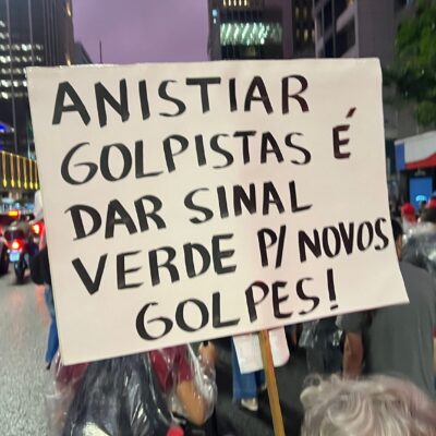 Movimentos convocam protestos contra avanço do PL da anistia aos golpistas