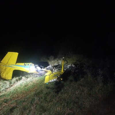 Queda de avião no Pantanal de MS mata quatro pessoas após arremetida
