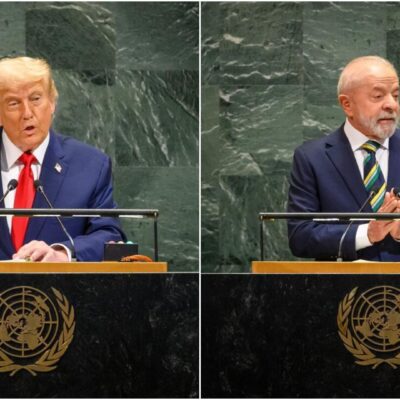 Trump diz que abraçou Lula na ONU e que devem se encontrar na próxima semana