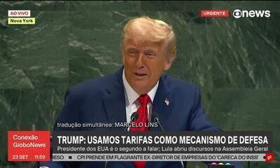Trump faz discurso na ONU com alegações falsas sobre conflitos e energia