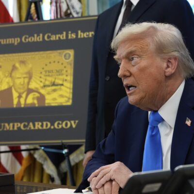 Trump lança programa de vistos caros para milionários nos EUA