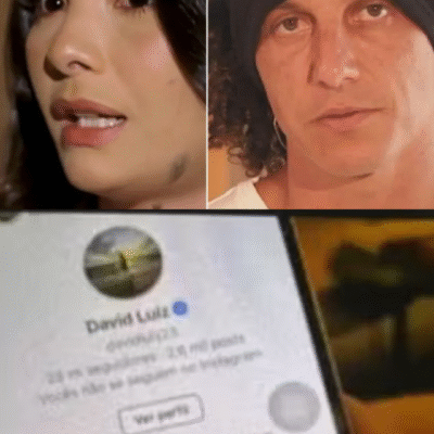 Mulher afirma ter sido ameaçada por David Luiz, ex-jogador da seleção brasileira