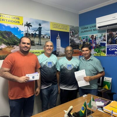 Liga Desportiva Curraisnovense agradece ao vereador G Charles pelo apoio ao Campeonato Municipal