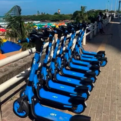 Serviço de patinetes elétricos começa a operar em Natal; veja tarifas, pontos e regras