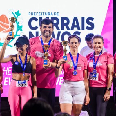 A Prefeitura de Currais Novos realizou a 1ª edição da Corrida Outubro Rosa e Emancipação Política da cidade
