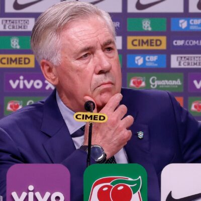 Ancelotti convoca seleção brasileira para amistosos na Ásia com retorno de Rodrygo e Vinicius Jr.