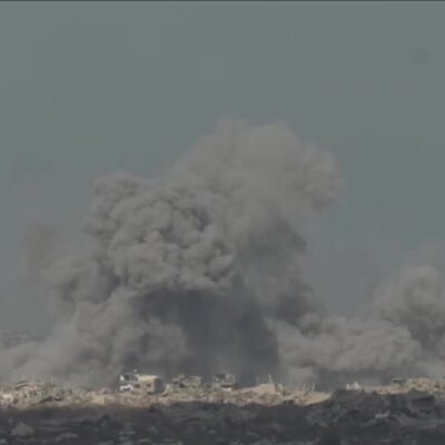 Ataques continuam em Gaza após aprovação da primeira fase do cessar-fogo