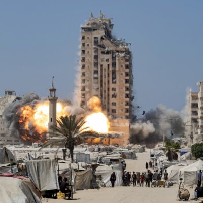 Defesa Civil de Gaza reporta bombardeios após anúncio de cessar-fogo