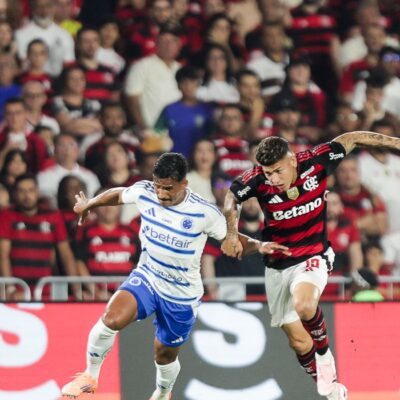 Flamengo e Cruzeiro empatam no Maracanã pelo Brasileirão