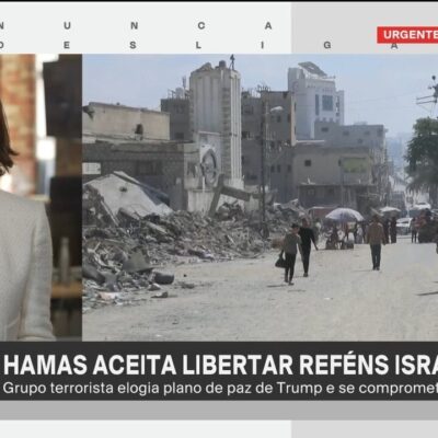 Hamas aceita liberar reféns em resposta a plano de cessar-fogo de Trump