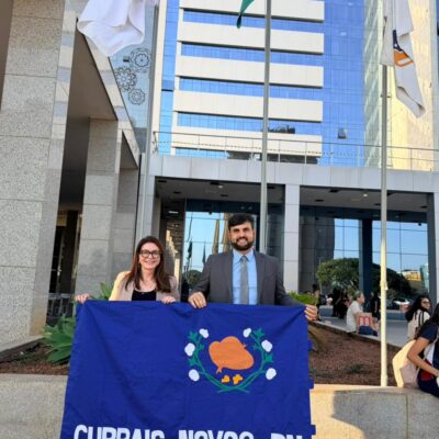 Mais investimentos a caminho:Prefeito e vice-prefeita de Currais Novos garantem recursos para o município em Brasília