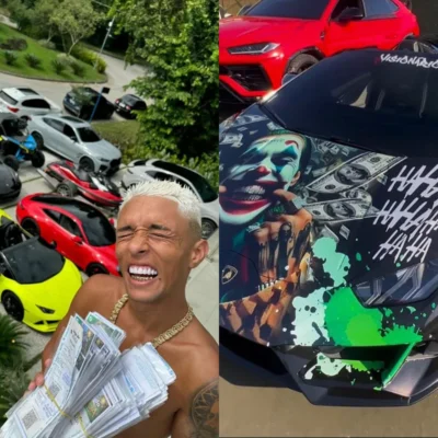 Influenciador Buzeira, dono de frota com Lamborghinis e McLaren, é preso pela PF