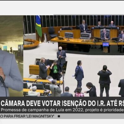 Lula confia que Congresso aprovará ampliação da isenção do IR até R$ 5 mil